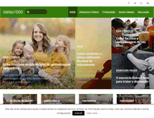 Tablet Screenshot of ideias1000.net